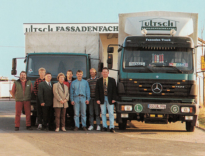 Das Team der Ultsch Fassadenfachhandel GmbH