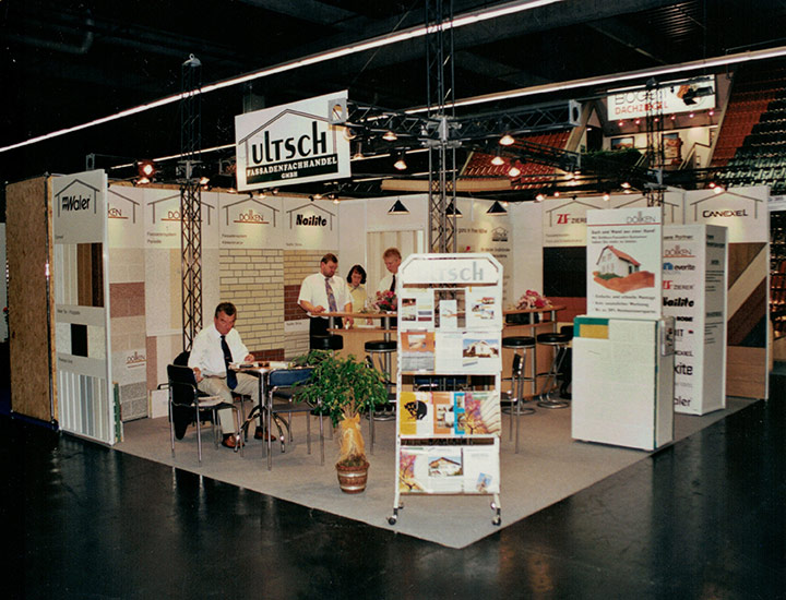 Messe und Ausstellung Ultsch Fassadenfachhandel GmbH am Messestand