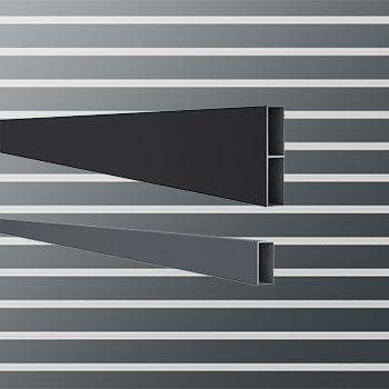 BOSTON Zaunfüllung Aluminium OPEN