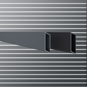 BOSTON Zaunfüllung Aluminium RHOMBUS