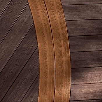 Trex WPC Terrassendielen Transcend CustomCurve