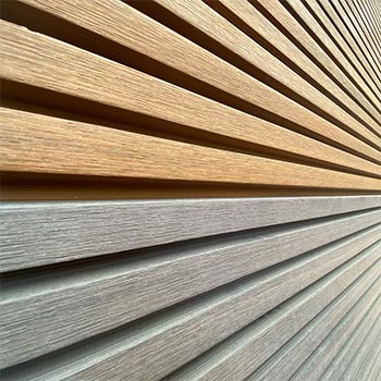 WEO 35 WPC Fassadenverkleidung